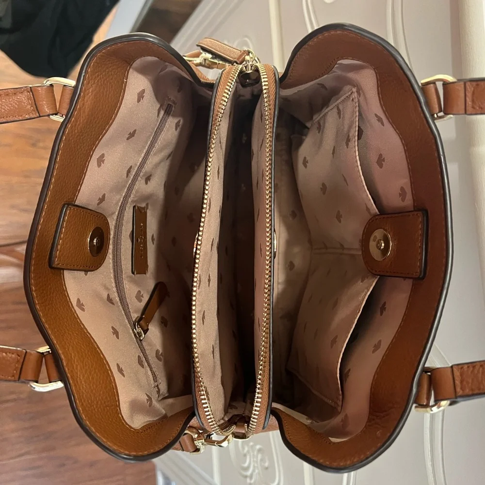 Kate Spade Medium Triple Compartment Satchel & Wallet - Picture 3 of 5